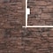 Ekena Millwork 45 3/4"W x 24 1/2"H x 1 1/4"D Canyon Ridge Stacked Stone Faux Stone Siding Panel Canyon Brown PNU24X48CNCB - alternate 10